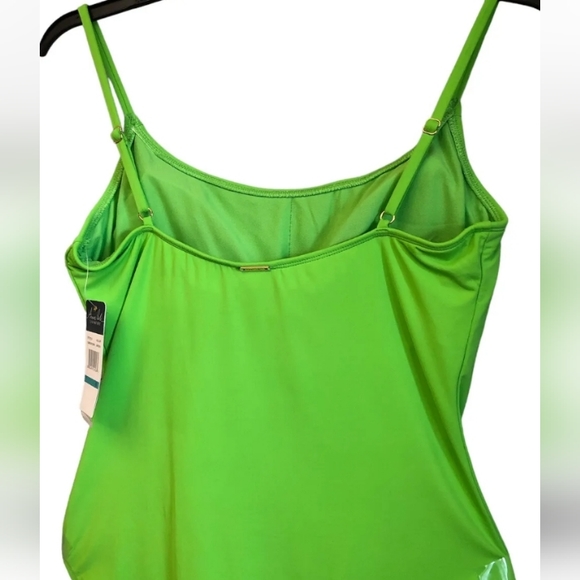 Anne Cole One Piece Green-Color Swimsuit 16 - Picture 4 of 11